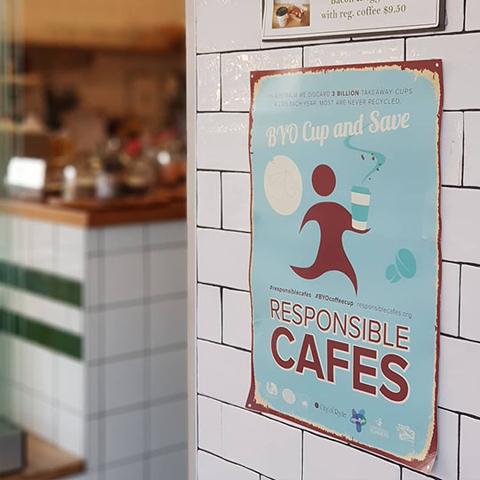 Responsible Cafe poster 